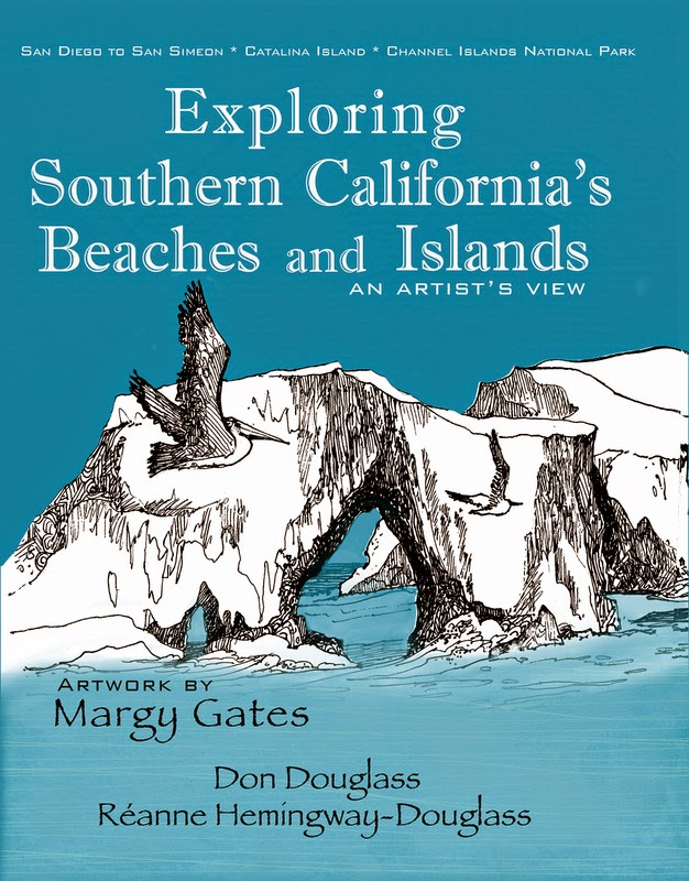 Exploring Southern California Beaches and Islands book artwork Margy Gates